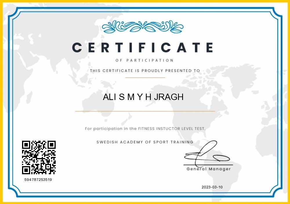 Ali S M Y H Jragh